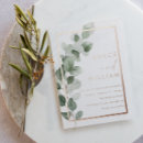 Search for greenery wedding invitations rustic