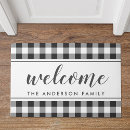 Search for buffalo plaid doormats Modern