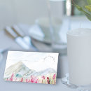Search for in the mountains place cards Rustic country