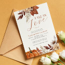Search for fall in love baby shower invitations Botanical