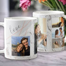 Search for love mugs Photo collage