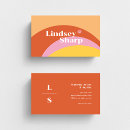 Search for colorful business cards bright