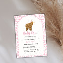 Search for highland cow baby girl shower invitations Country