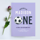Search for girls football birthday invitations Sports