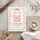 Search for car wedding save the dates Hand drawn