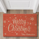 Search for snowflake doormats Xmas