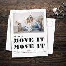 Search for funny moving announcement cards Change of address