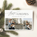 Search for 3 photo holiday cards Minimalist