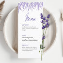 Search for lavender dinner menus Elegant
