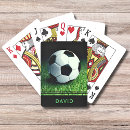 Search for soccer playing cards Fun