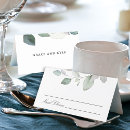 Search for meal choice wedding place cards Simple