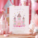 Search for magical day birthday invitations Princess castle