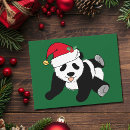 Search for panda christmas cards Animal