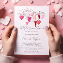 Search for valentines day invitations Watercolor hearts