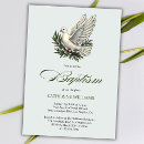 Search for dove baptism invitations Elegant