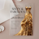 Search for 60 and fabulous invitations Sparkle