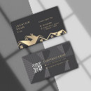 Search for roofing business cards Black and metallic gold