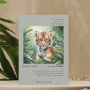 Search for tiger baby shower invitations Little wild one