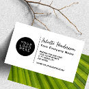 Search for traditional business cards Elegant