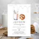 Search for milk and cookies birthday invitations Kids