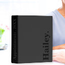 Search for black and white binders Modern minimalist clean simple