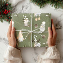 Search for gnome wrapping paper Scandinavian