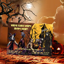 Search for haunted house invitations Boos and booze