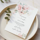 Search for watercolor floral wedding invitations Gold foil