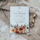 Search for fall baptism invitations Bohemian