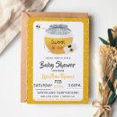 Search for bee baby boy shower invitations Woodland