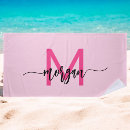 Search for hot pink beach towels Girly