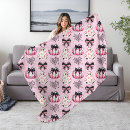 Search for pink pumpkin blankets Halloween