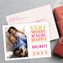 Search for merry happy everything colorful holiday cards Trendy