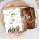 Search for photo baby shower invitations Country