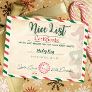Search for santas nice list certificate Cute