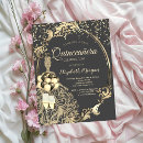 Search for wine quinceanera invitations Glitter