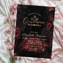 Search for red dress quinceanera invitations Roses