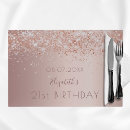 Search for rose gold placemats Pink