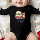 Search for fire truck baby clothes First responder