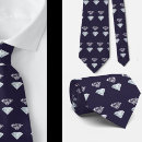 Search for diamond ties Navy blue