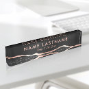 Search for black and gold name plates Modern