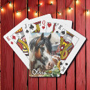 Search for watercolor playing cards Black