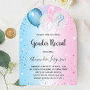 Search for balloon gender reveal invitations Party