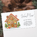 Search for gingerbread return address labels Festive
