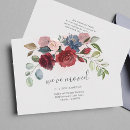 Search for change of address note cards Botanical