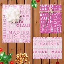 Search for north pole wrapping paper Typography