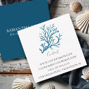 Search for coastal business cards Modern