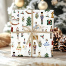 Search for nutcracker ballet wrapping paper Festive
