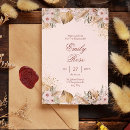 Search for boho floral baptism invitations Rustic