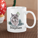 Search for wolf mugs Watercolor